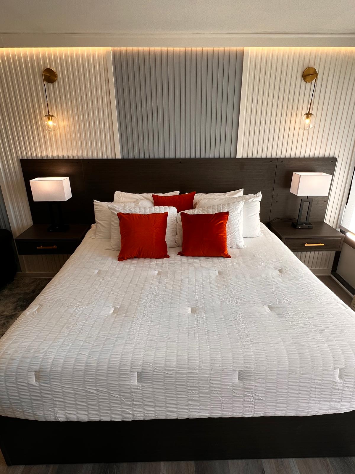 King suite bedroom area